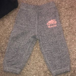 Roots baby girl pants 12-18 months